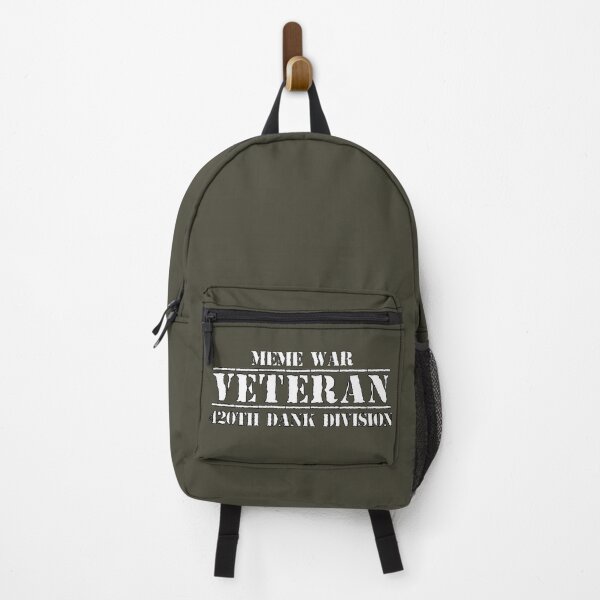 Aperçu de l'œuvre MEME WAR VETERAN (5) (sur vert militaire) créée et vendue par DotorEaon.