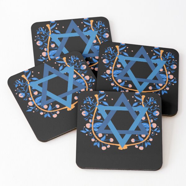 Item preview, Mazal Joy, Happy Hanukkah, Happy Hanukkah Face Mask, Happy Hanukkah Menorah, Jewish Gift, Happy Hanukkah Gift,  designed and sold by prteacool.