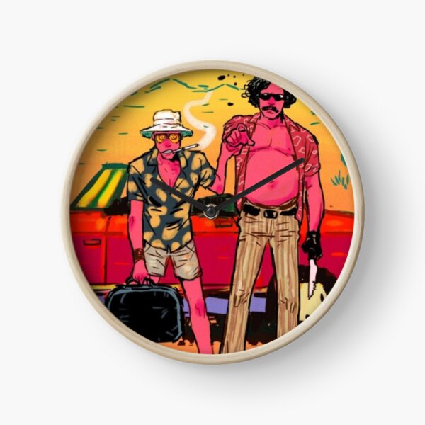 Fear and Loathing in Las Vegas Clock