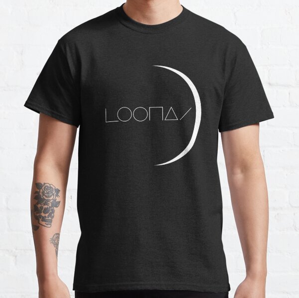 LOONA - White Moon Logo Classic T-Shirt