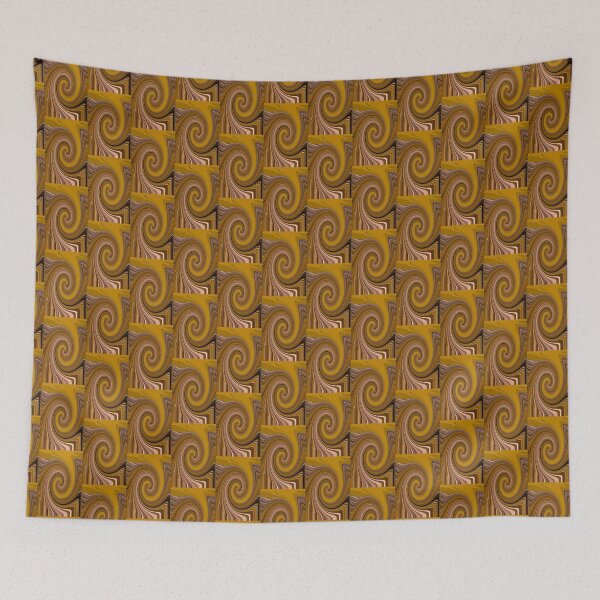 Item preview, Orange Twirl Abstract Design  designed and sold by Tom Janca.