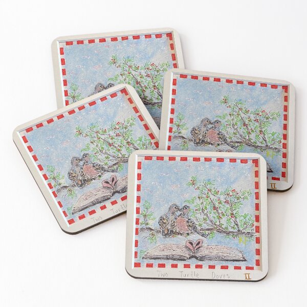 Item preview, Two Turtle Doves designed and sold by KristiesArt.