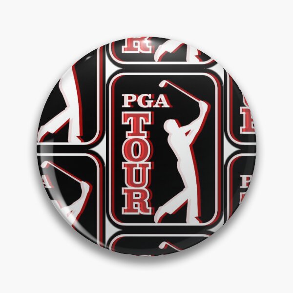Item preview, PGA TOUR LOGO(black, red and white)  designed and sold by Dude 4U.
