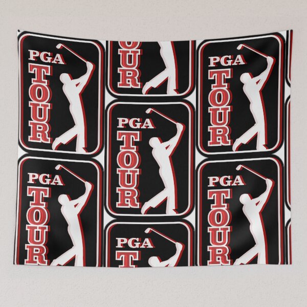 Item preview, PGA TOUR LOGO(black, red and white)  designed and sold by Dude 4U.