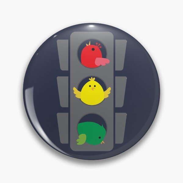 Item preview, Cute Traffic Light Birdies designed and sold by Andantino.