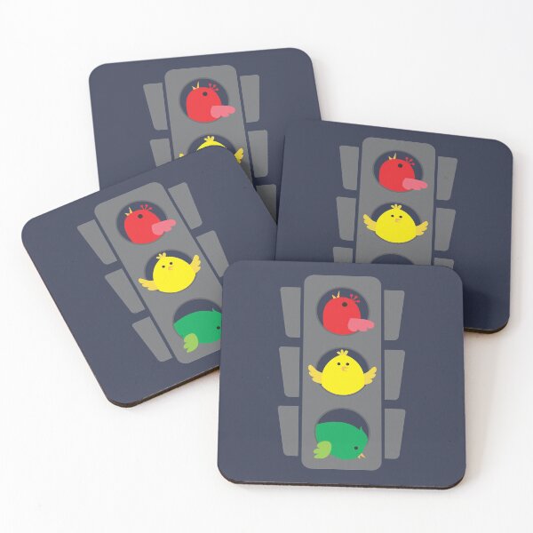 Item preview, Cute Traffic Light Birdies designed and sold by Andantino.