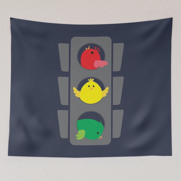 Item preview, Cute Traffic Light Birdies designed and sold by Andantino.