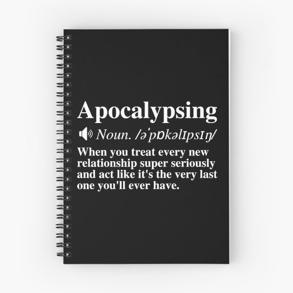 Item preview, Apocalypsing Definition - Funny Word Meaning designed and sold by mind-illusions.