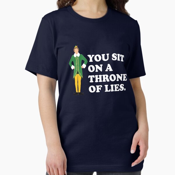 Item preview, You sit on a throne of lies - Elf designed and sold by Primotees.