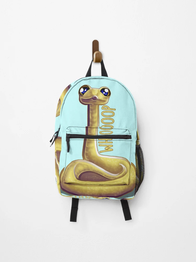 One of a kind. Cream Backpack with Snake-Print Accents 12062187749877826952_2048_1024  main image 2