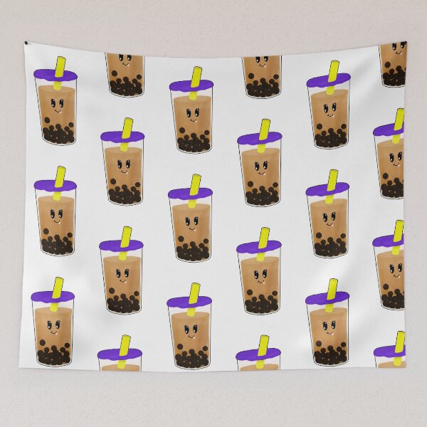 Item preview, Cute Bubble Tea with Boba Pearls! designed and sold by maroon419.