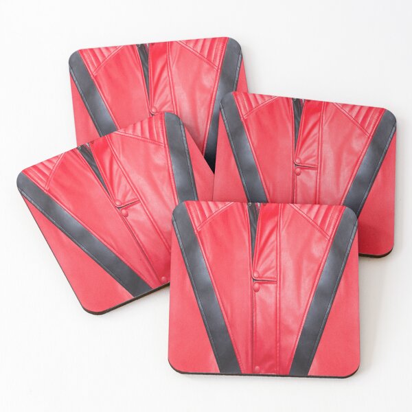 Item preview, 1980s Inspired Red Leather Jacket Original Re-Design designed and sold by JustincredibleT.
