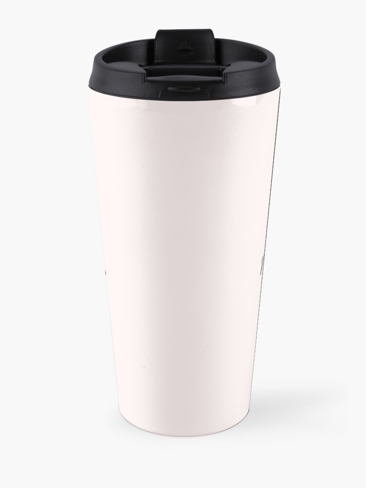 Alternate view of You're Like, Really Pretty - Mean Girls (Black Type on Light Background) Travel Mug