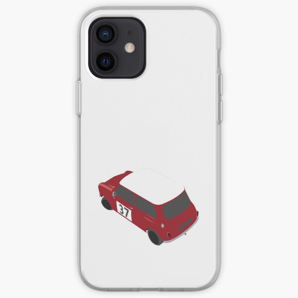 Voiture de rallye Austin Mini Cooper Coque souple iPhone