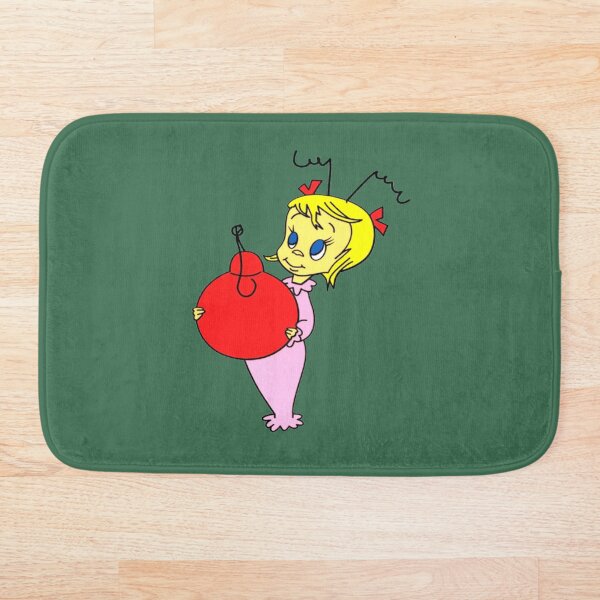 Cindy Lou Who Bath Mat