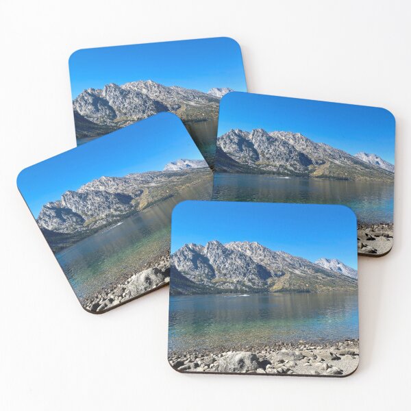Item preview, Mountain Range Overlooking Lake designed and sold by Destined2Wander.