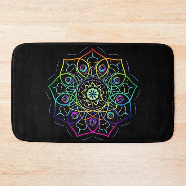 Item preview, rainbow mandala designed and sold by Looplk.