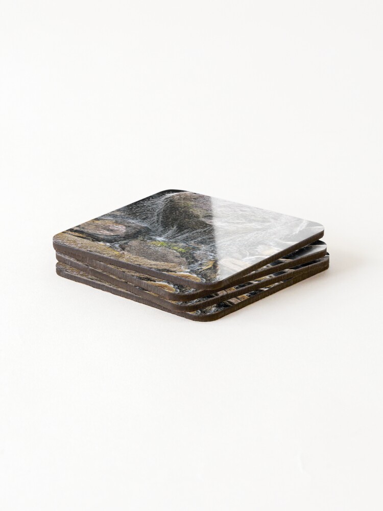Thumbnail 4 of 5, Coasters (Set of 4), ROUND ROCK designed and sold by AcaciaStudio.