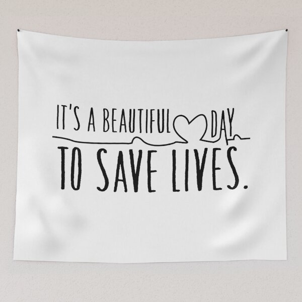 Item preview, its a beautiful day to save lives designed and sold by PUNCH ME IN SHOP.