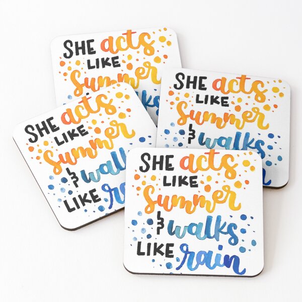 Item preview, SUMMER AND RAIN designed and sold by Monica Prado.