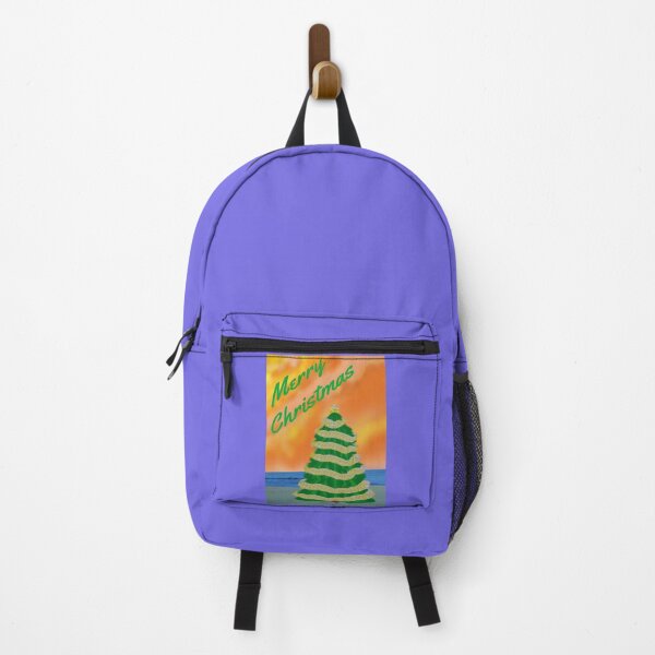 Item preview, Tropical Merry Christmas. Decorated Christmas Tree on a Sandy Beach. designed and sold by ArtByLM.