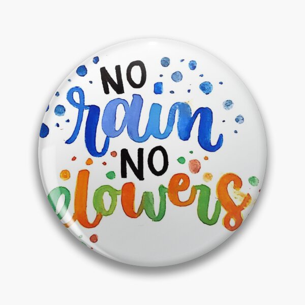 Item preview, No Rain No Flowers designed and sold by Monica Prado.