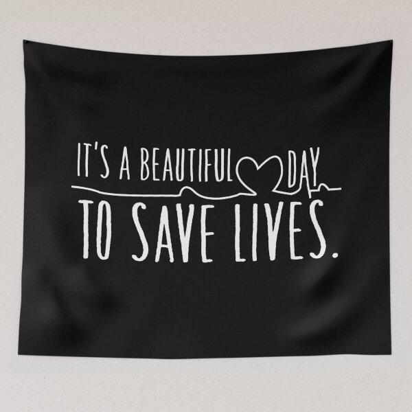 Item preview, its a beautiful day to save lives designed and sold by PUNCH ME IN SHOP.
