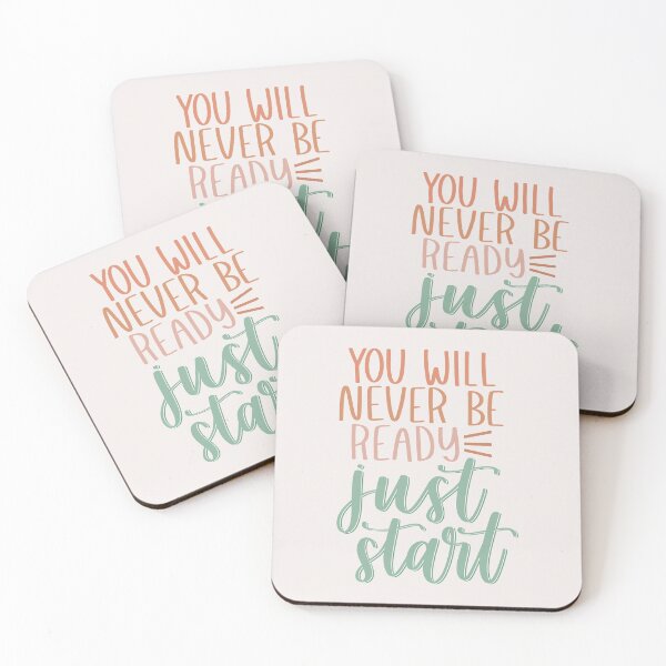 Item preview, You Will Never be Ready, Just Start designed and sold by MadeByMeera.