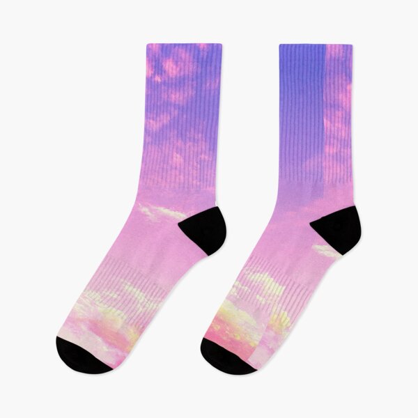 Item preview, Bright sky pink, purple, yellow cloud scape, vibrant NO TEXT designed and sold by JustAMillenial -.