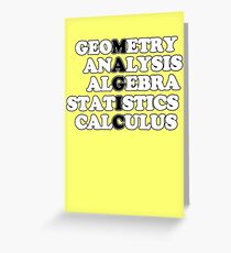 Math is Magic Greeting Card