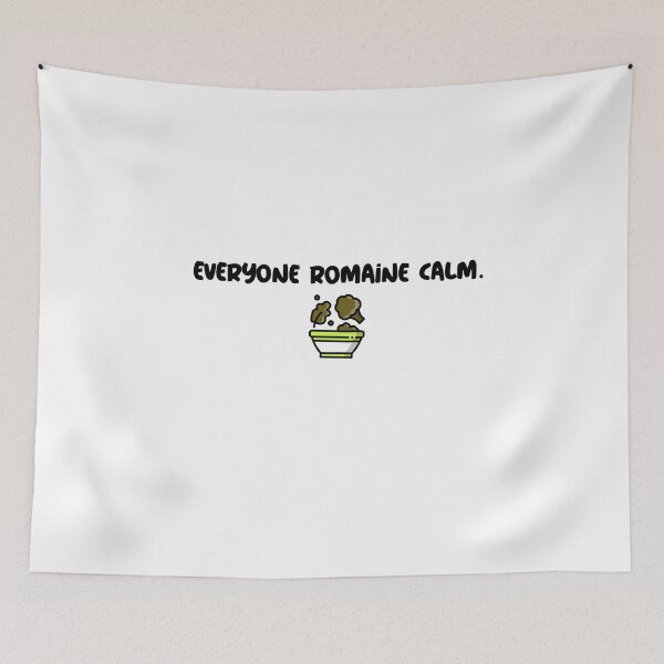 Item preview, Everyone romaine calm designed and sold by QM Designing.
