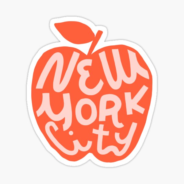Item preview, New York, the big apple designed and sold by theseakiwi.