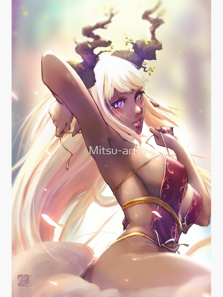 Eyri 's magic by Mitsu-art
