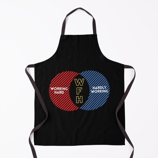 Item preview, Hardly Working - WFH designed and sold by nipsday.