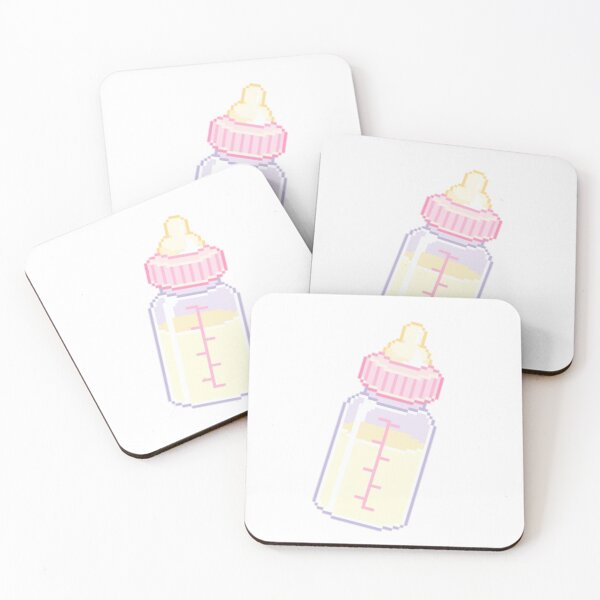Artikelvorschau, Kawaii süße Pixel Art Babyflasche entworfen und verkauft von optsw.