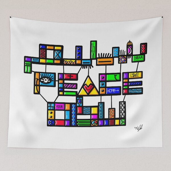 Item preview, Peace,Salam, shalom designed and sold by Lior Halfon (Kalfo).