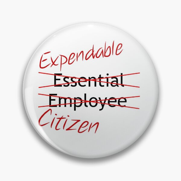 Item preview, Essential Employee Political Sarcasm designed and sold by TGIYHome.