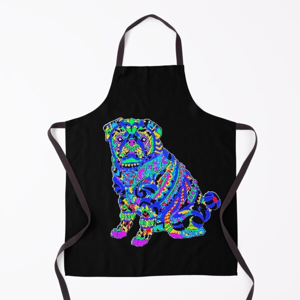 Item preview, neon jeweled pug designed and sold by THE AMERICAN TEEVANGELIST.