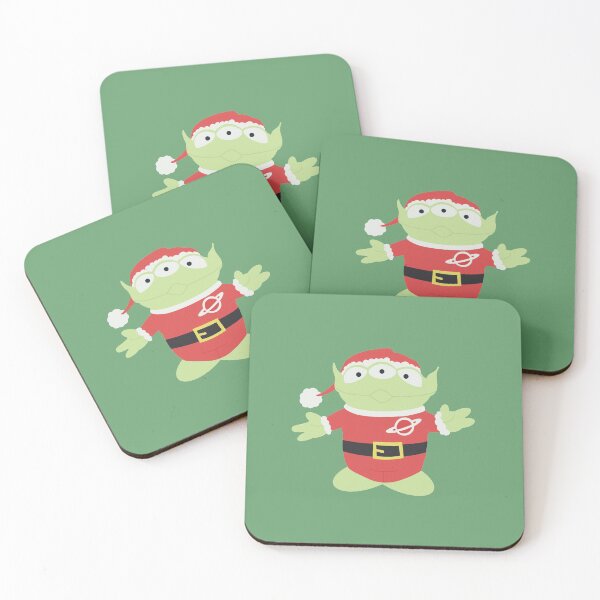 Item preview, The claw aliens wearing santa suit designed and sold by Campbell Bryant.