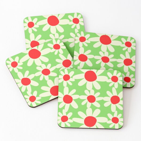 Item preview, Green Floral Holiday Pattern Design by Christie Olstad designed and sold by Christie Olstad.