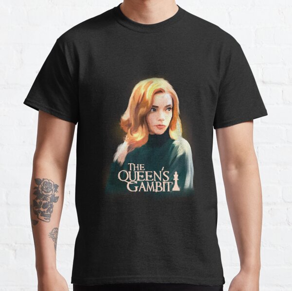 Art Queens Gambit Anya Taylor-Joy Actress T-Shirt t-shirt by