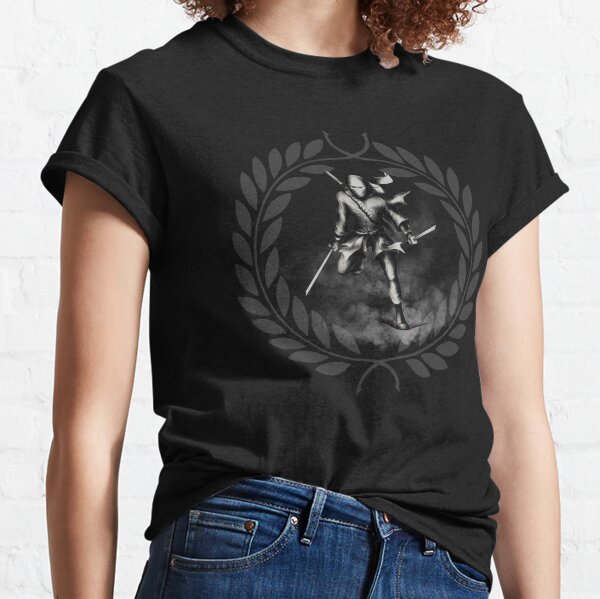 Ninja with Wreath Classic T-Shirt