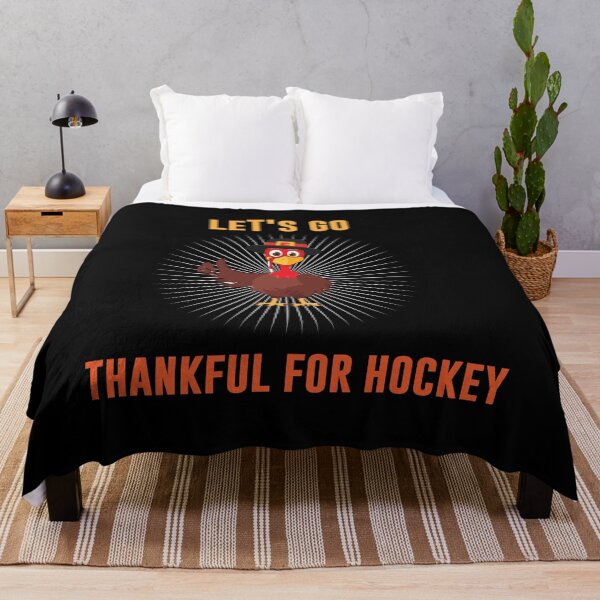 Item preview, Thankful for Hockey Funny Thanksgiving Hockey T-Shirt designed and sold by DesignerCrew.