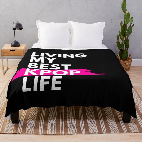 Item preview, Living my best kpop life - Pink designed and sold by Kpop Seoul Shop.