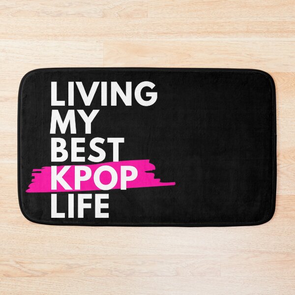 Item preview, Living my best kpop life - Pink designed and sold by Kpop Seoul Shop.