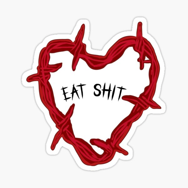 coeur prisonnier dua lipa Sticker