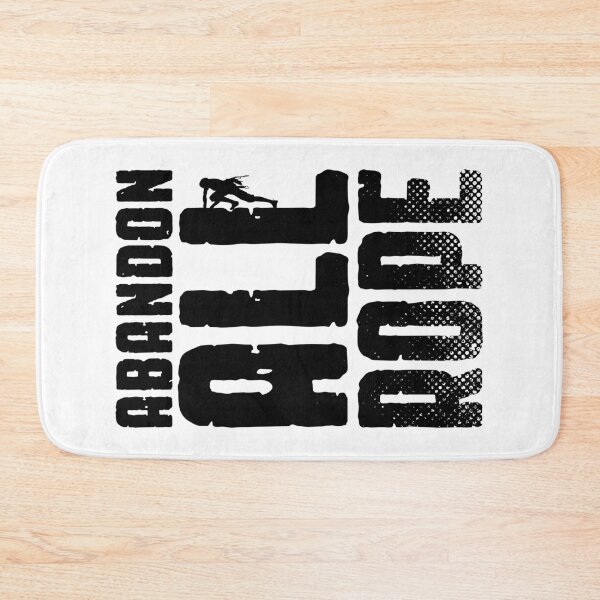 Item preview, Escalador de roca en solitario gratuito Abandon All Rope designed and sold by GrandeDuc.