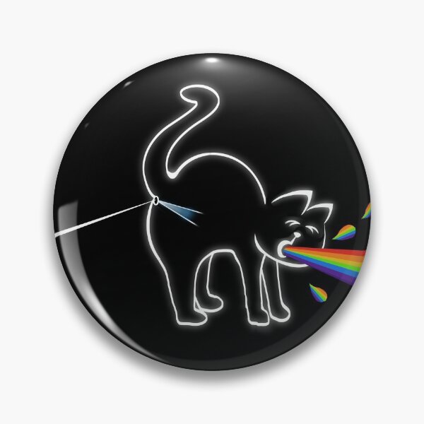 Item preview, Cat puke, dark side of the moon designed and sold by Jaime Brash.