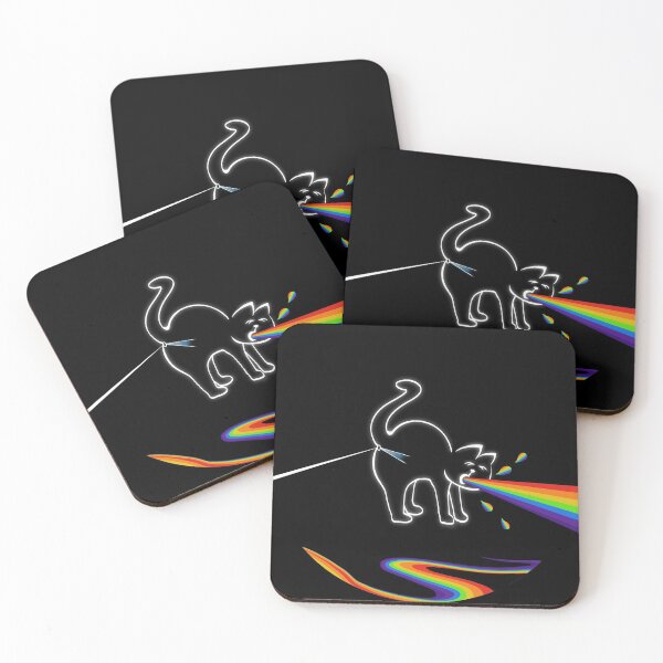 Item preview, Cat puke, dark side of the moon designed and sold by Jaime Brash.