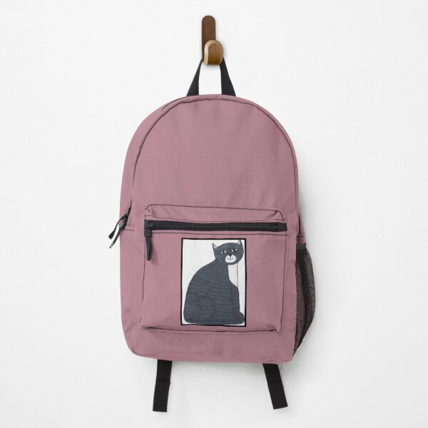 Item preview, Whimsical Sam Cat Sitting Portrait designed and sold by ErinBrieArt.